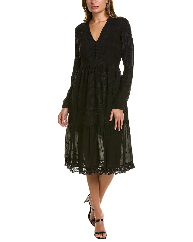 Athleisure Wear Special Offer Johnny Was Porcelain Aldea Dress
