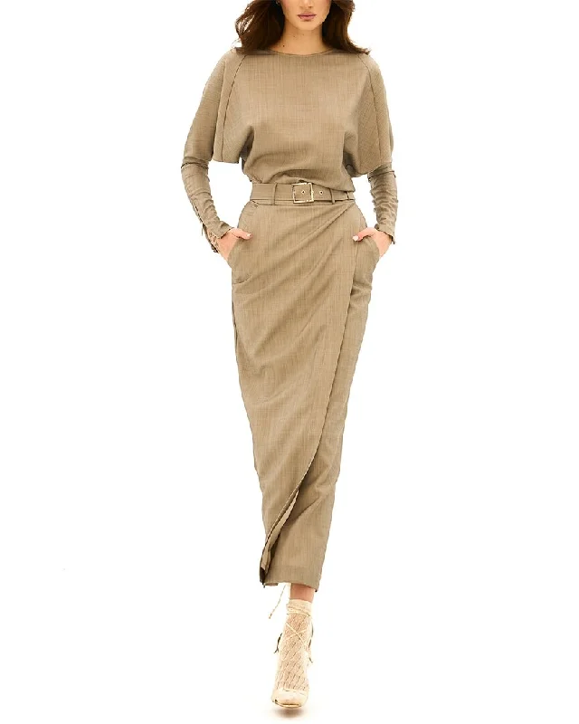 Limited Time Offer BGL Wool-Blend Dress