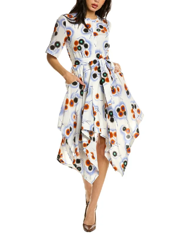 Fashionable Tops for Women Jason Wu Handkerchief Silk Dress