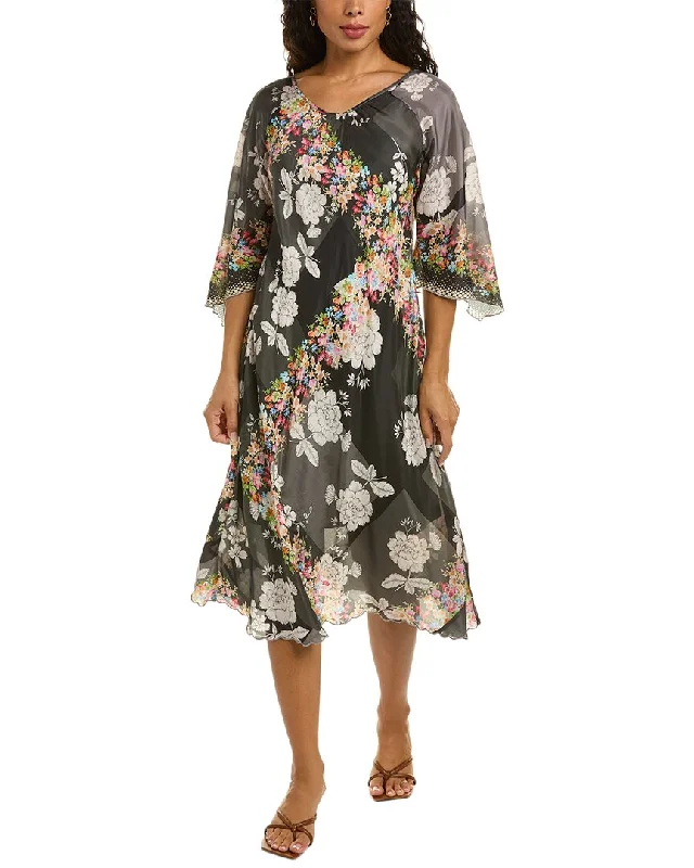 Elegant Clothing For Women Johnny Was Redland Raluca Silk Dress