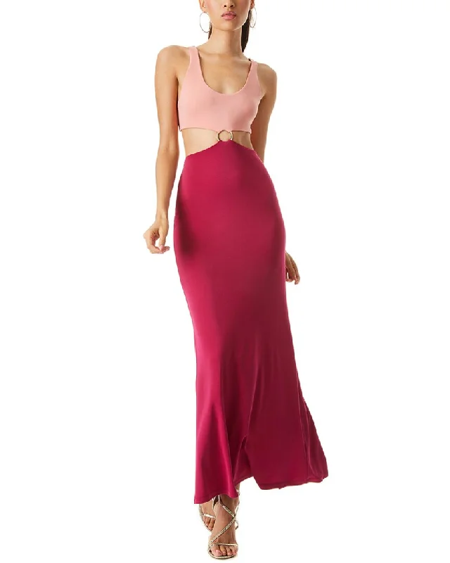 Extreme Clearance Deals alice + olivia Arizona Cutout O-Ring Dress