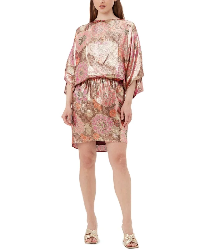 Timeless Classics Trina Turk Manhattan Silk-Blend Dress