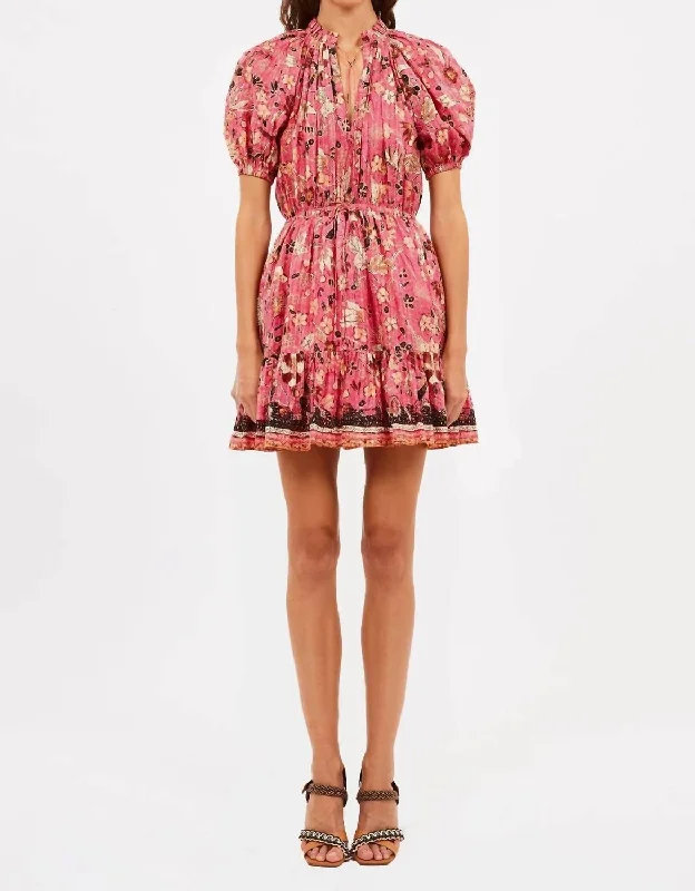 Update With Cottagecore Styles Sanna Dress In Hollyhock