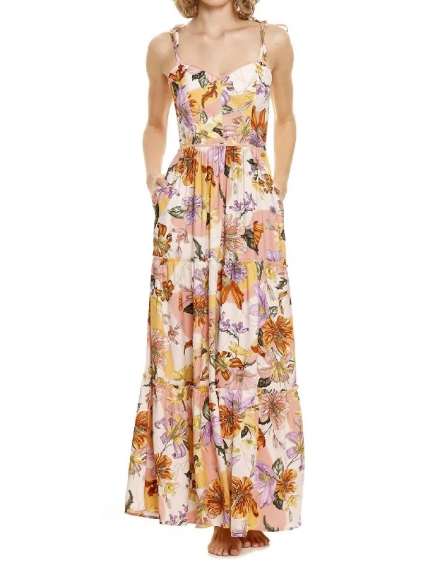 Casual Chic Clothing Suzie Vitreo Dress In Multi