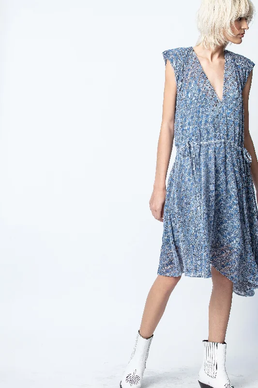 End Of Season Sale Rozane Velours Dress
