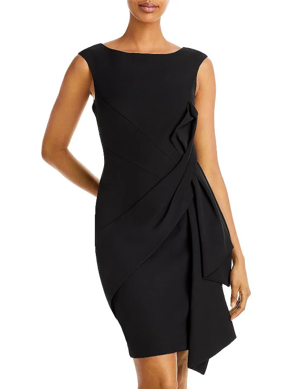 Vintage Women's Fashion Womens Side Bow Cap Sleeve Cocktail Dress