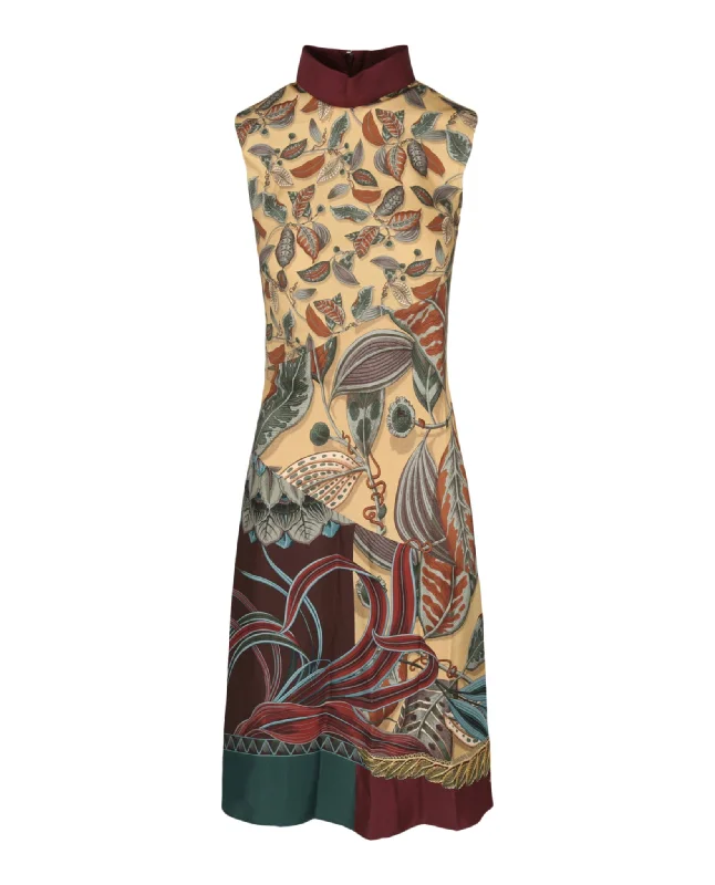 Casual Elegance Sleeveless Cocktail Dress
