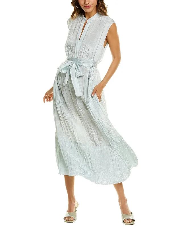 Step Ahead, Lead The Trend Vince Textured Popover Dress