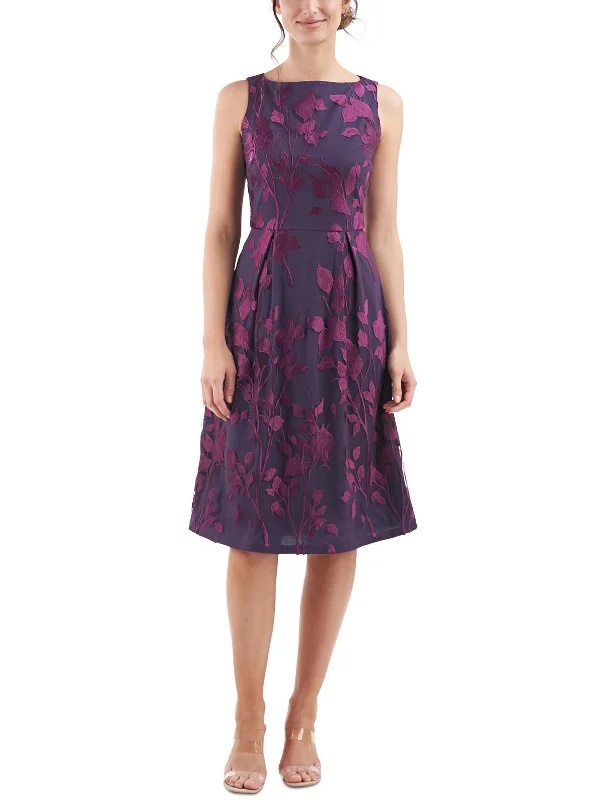 Clothing Sales Womens Formal Knee-Length Fit & Flare Dress