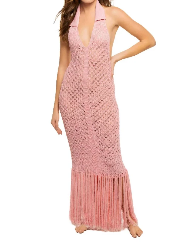 Find Your Unique Flair Nikita Dress In Flamingo