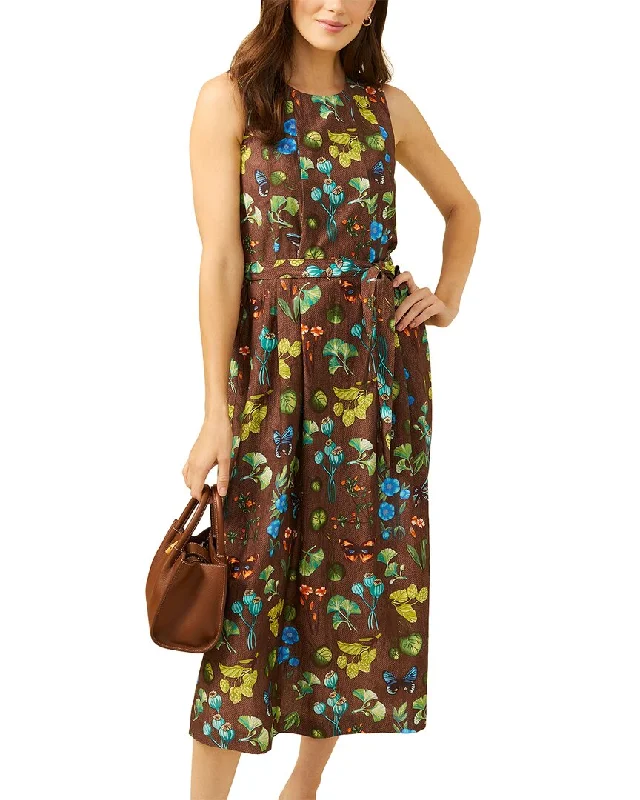 Stylish Basics J.McLaughlin Clive Silk-Blend Dress