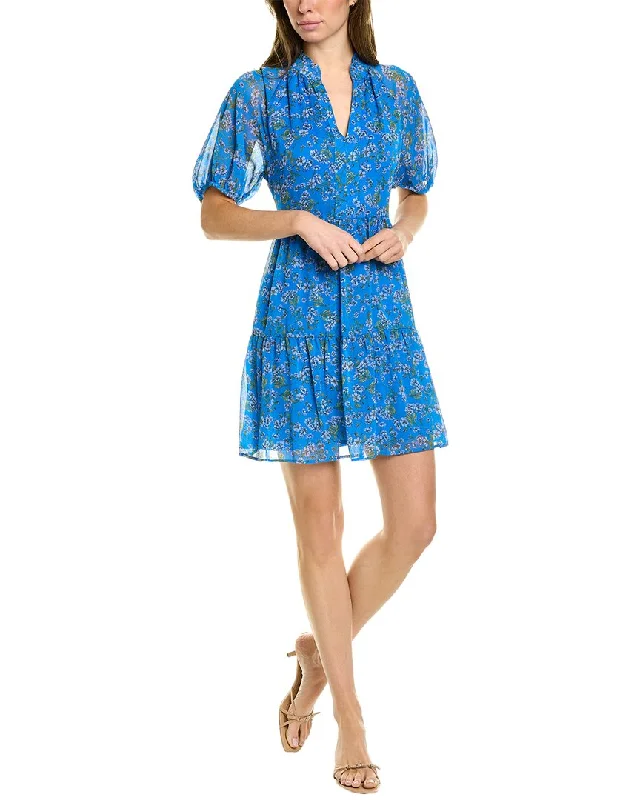 Urban Femme Streetwear CeCe by Cynthia Steffe Floral Babydoll Dress