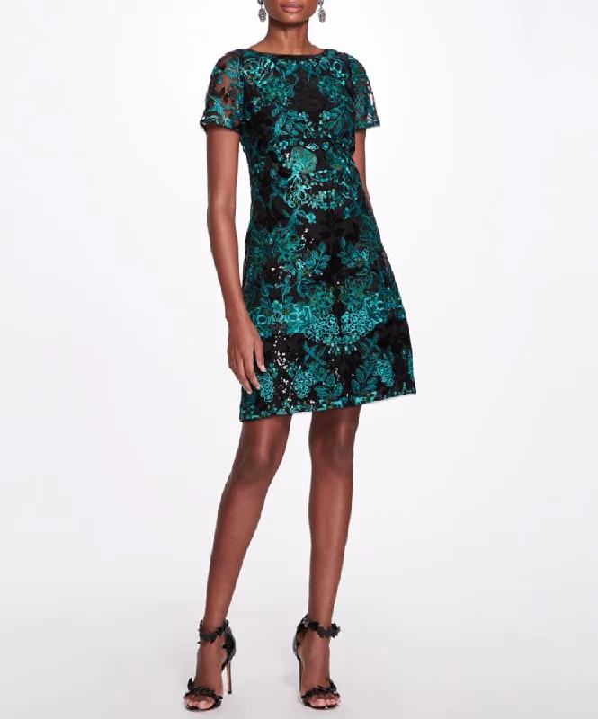 Athleisure Wear Special Offer Embroidered Cocktail Dress