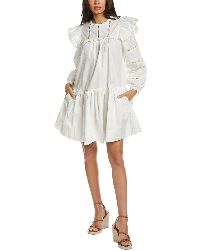 Clearance Event SEA NY Rylee Crochet Tunic Dress