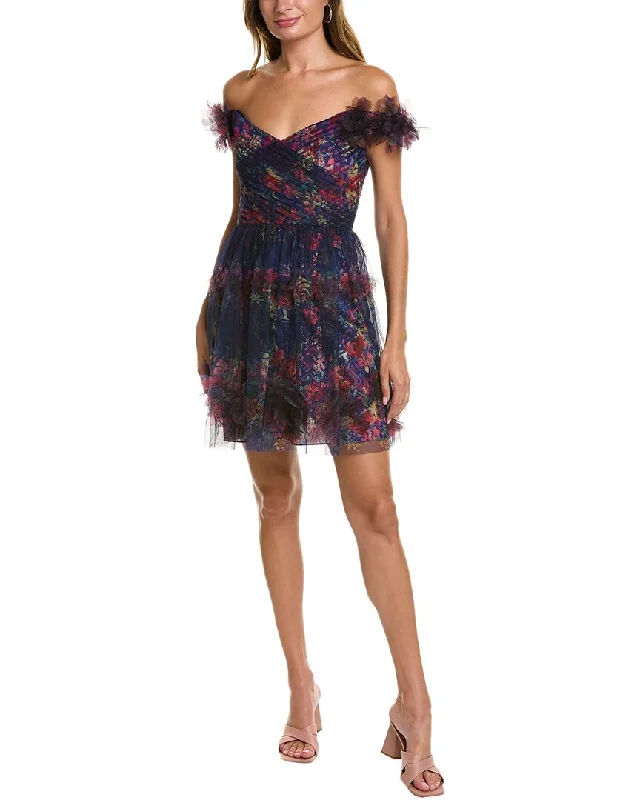 Must Haves Marchesa Notte Lace Dress