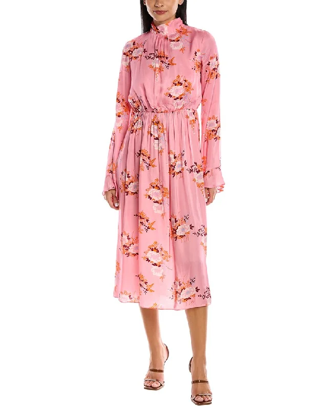 Summer Fashion Les Reveries Ruffle Pussy Bow Dress