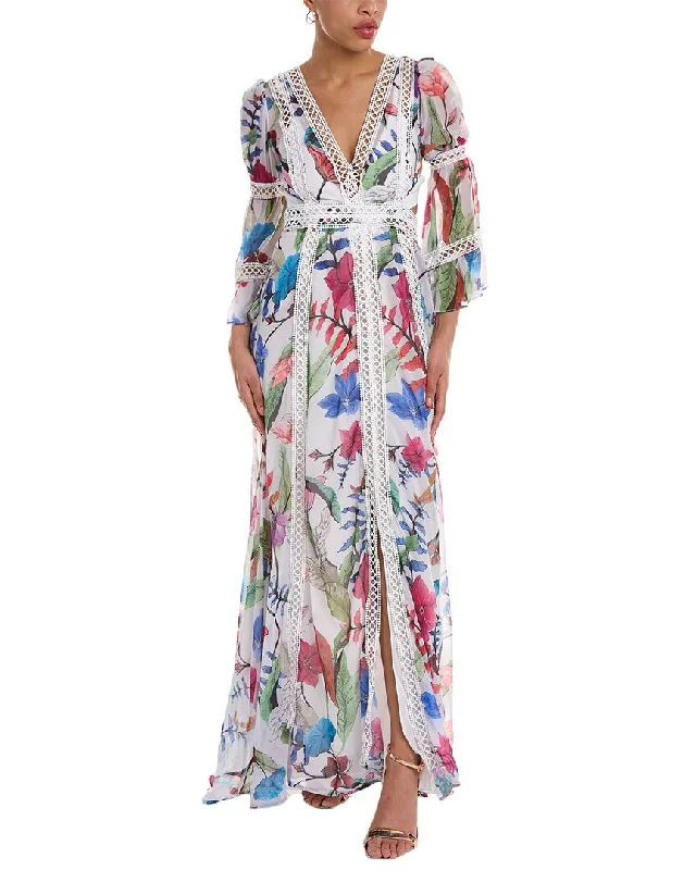 Fashionable Women's Wardrobe PatBO Maxi Cutout Dress