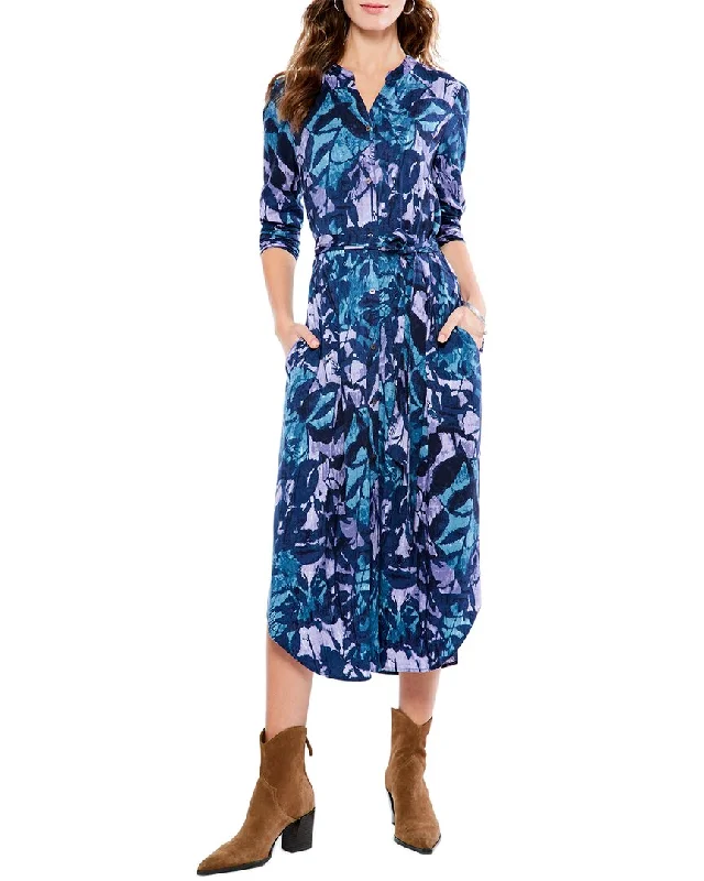 Upgrade Your Wardrobe For Less NIC+ZOE Indigo Vines Live In Dress