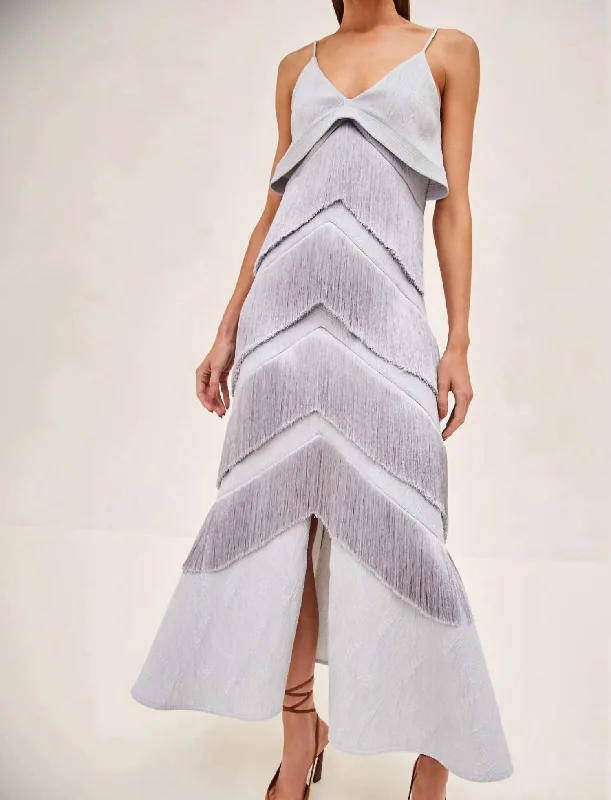 Everyday Wear Nadinee Dress In Grey