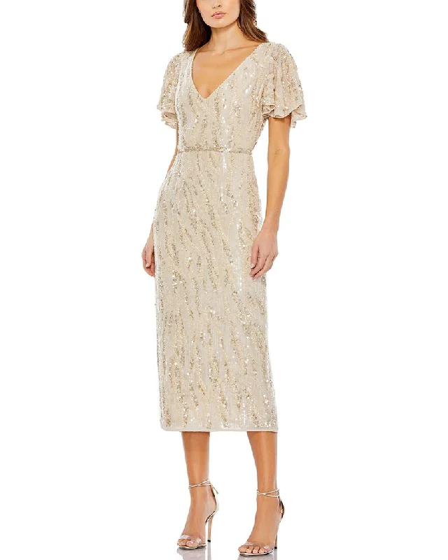 Classic Appeal Mac Duggal Embellished Cocktail Dress