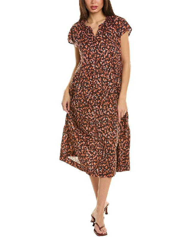 Seize Bargains Johnny Was Shirred Dress