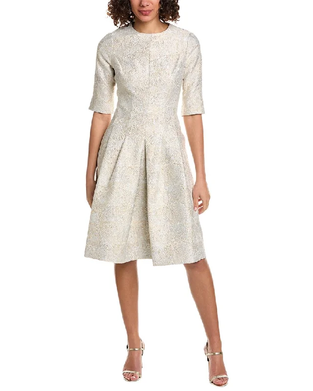 Women's Casual Dresses Teri Jon by Rickie Freeman Jacquard Cocktail Dress