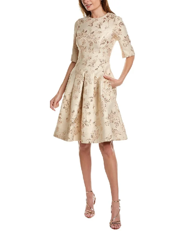 Fashion Sale Teri Jon by Rickie Freeman Jacquard Cocktail Dress