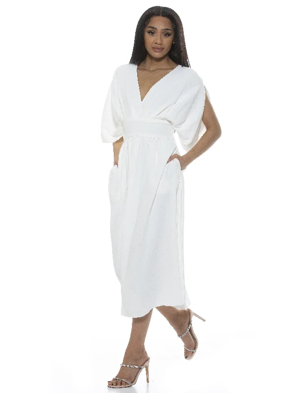 Imeless Style August Spilt Sleeves Dress