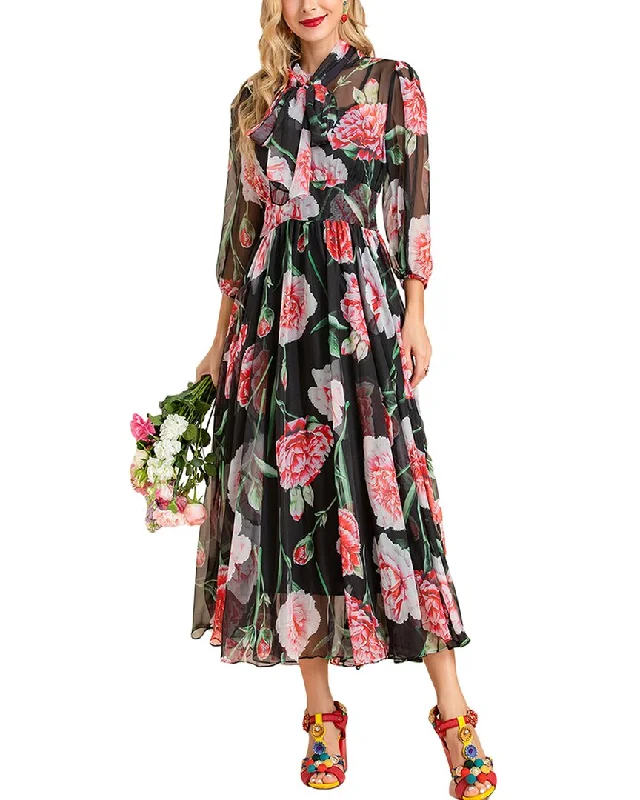 Budget Friendly Fashion BURRYCO Silk Dress