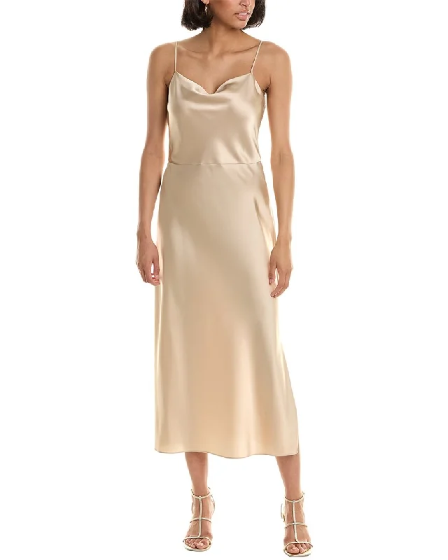 Edgy Fashion Vince Cowl Neck Slip Dress