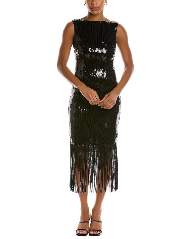 Casual Chic Nanette by Nanette Lepore Deco Sequin Cocktail Dress