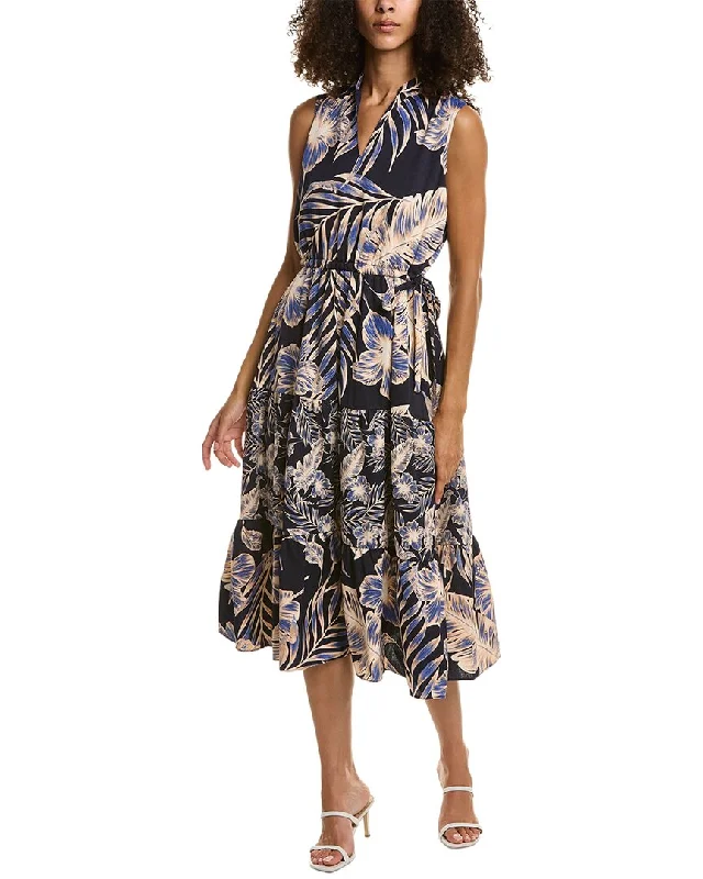 Weekend Rush – Discounts On Bestsellers Anne Klein Dobby Tiered Dress