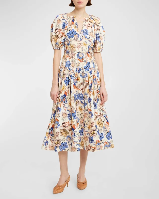 Fashion Forward Carina Dress In Magnolia