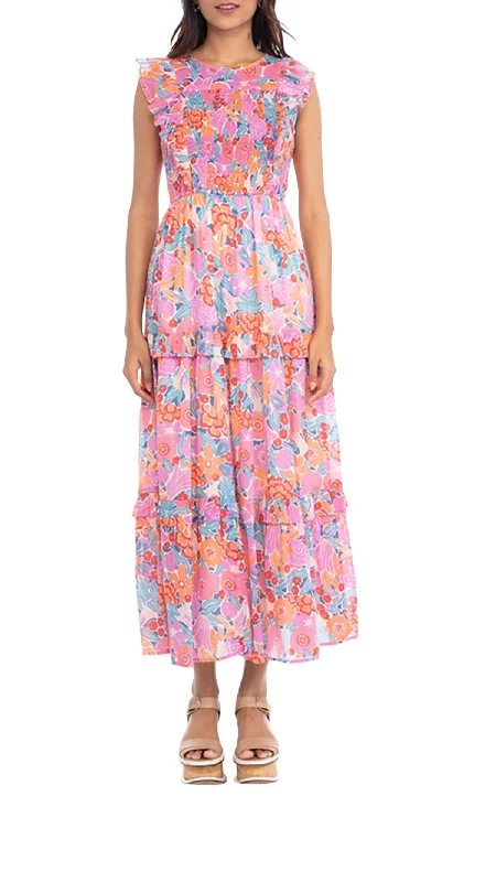 Casual Apparel For Women Iris Dress In Dawn