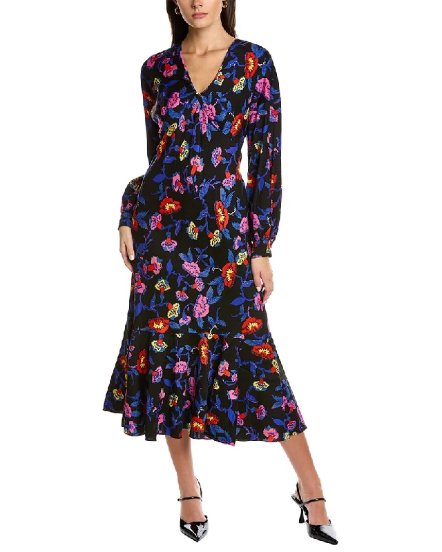 Limited Stock, Big Discounts Diane von Furstenberg Luka Silk-Blend Dress