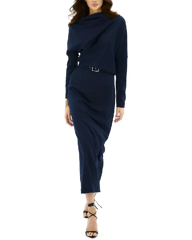 Women's Clothing For Outdoor Activities BGL Wool-Blend Dress