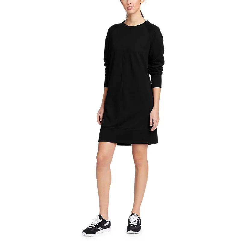 Limited-Stock Women's Clothing Clearance – Shop Now Women's Camp Fleece Long-Sleeve Crew Dress