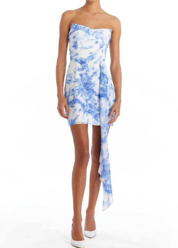 Women's Vacation Outfit Set Treasure Dress In Splash Print