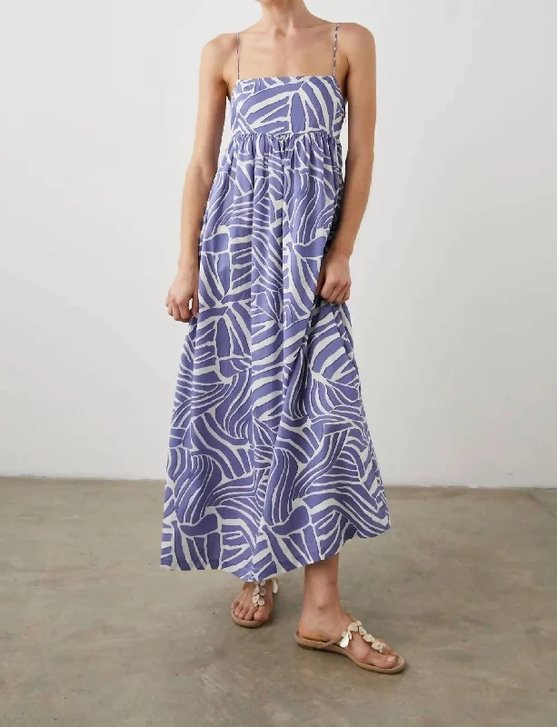 Bold Patterns Lucille Dress In Island Waves