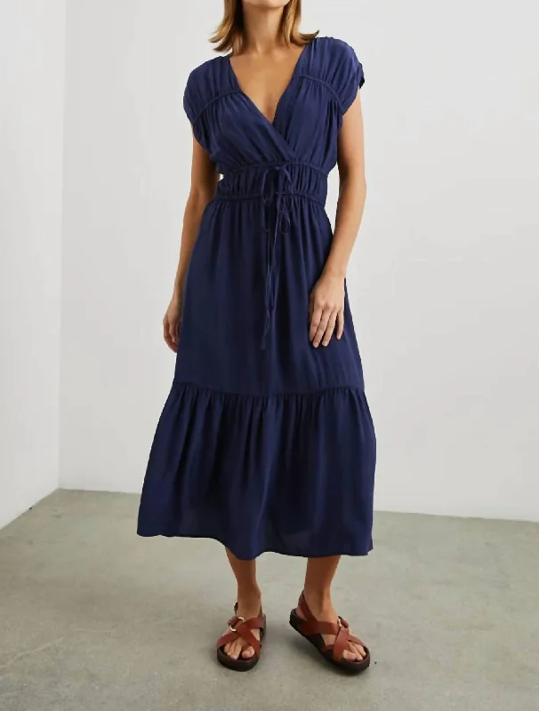 Women's Clothing For Casual Outings Aletta Dress In Admiral Blue