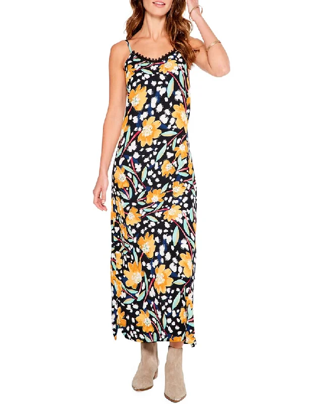 Daring Fashion Promotions NIC+ZOE Flower Burst Slip Dress