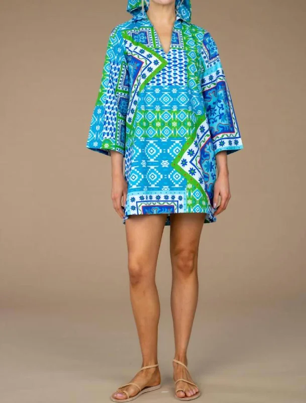 Women's Loungewear Clothes The Taylor Dress In Santorini