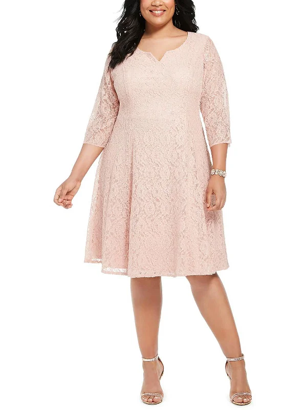 Flash Sale On Women's Apparel – Grab Your Favorites Today Womens Sequined Lace Cocktail Dress
