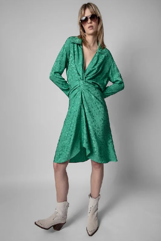Soft Textures Rozo Silk Dress