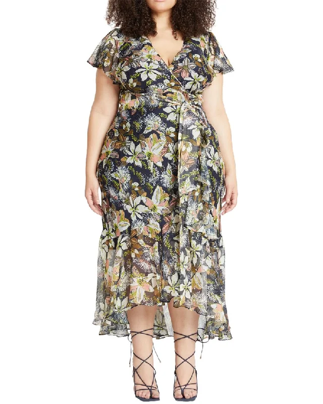 Discover Promotions Tanya Taylor Blaire Linen & Silk-Blend Dress