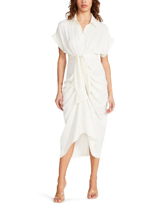 Evening Elegance Tori Dress In Ivory