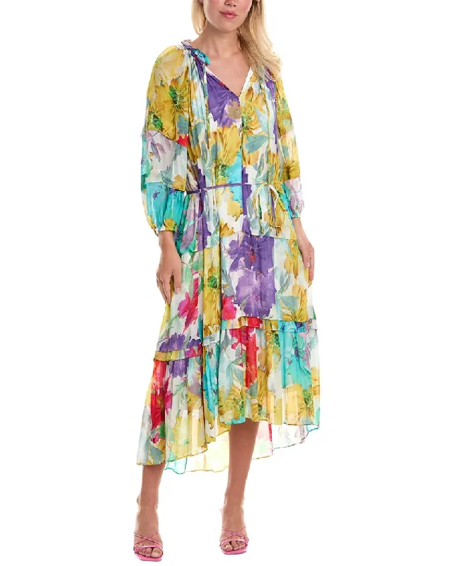 Boho Chic Fashion Kobi Halperin Tara Peasant Dress