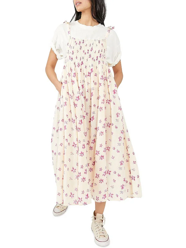New Arrival Discounts Womens Adjustble Smocked Sundress
