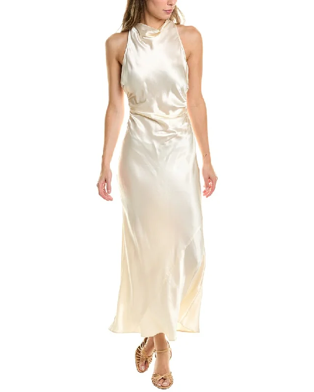 Shop Now For Exclusive Discounts o.p.t. Nora Silk Slip Dress