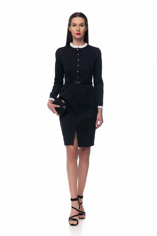 Holiday Sale Arefeva Black & Ivory Dress